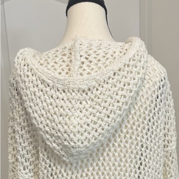 Nicole Miller Sweaters - Nicole Miller Artelier Open Hooded Cardigan